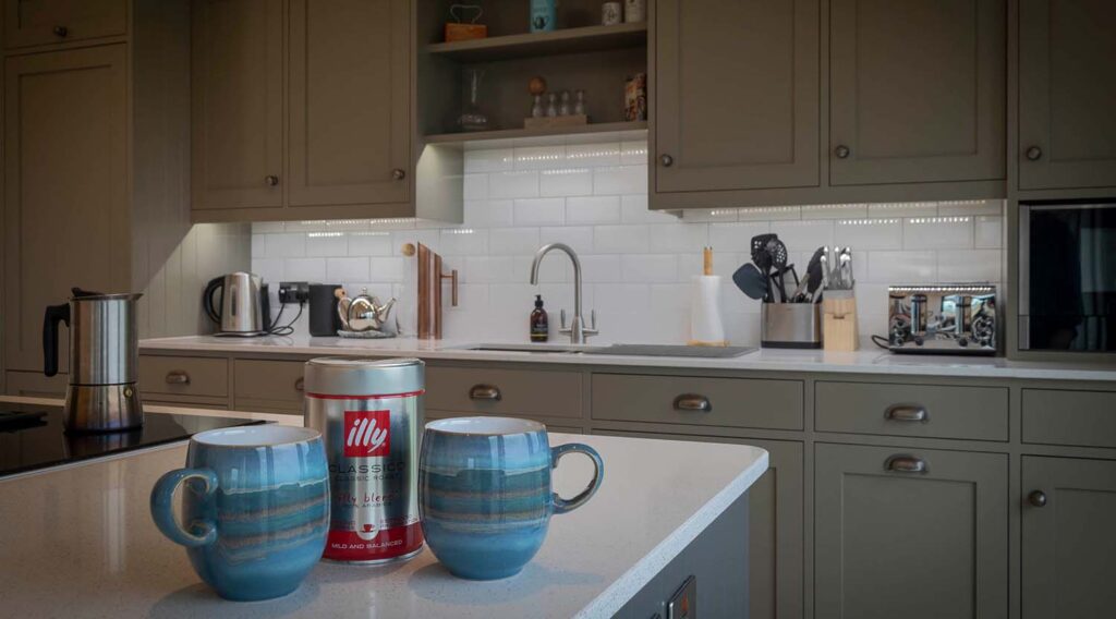 Kitchen joy at Clarsach Cottage