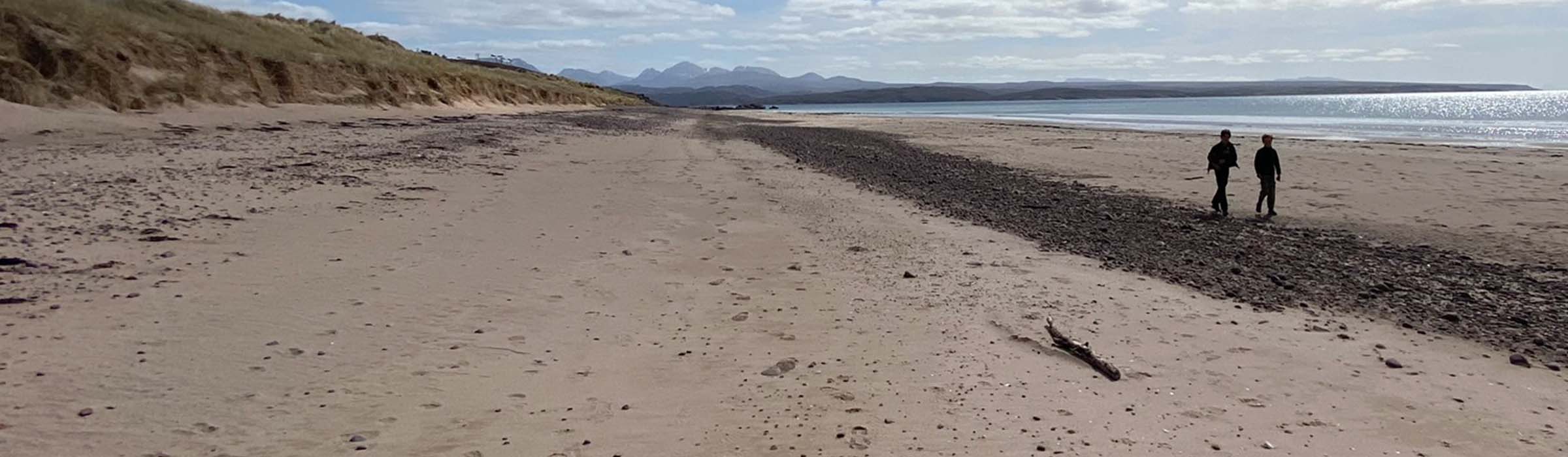 Big Sand Beach, Gairloch. Near Clarsach Cottage